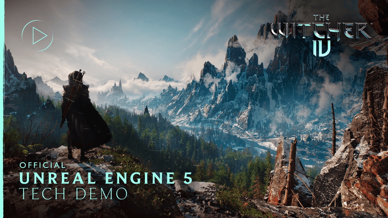 Ведьмак 4 — Техническая демонстрация игры на Unreal Engine 5