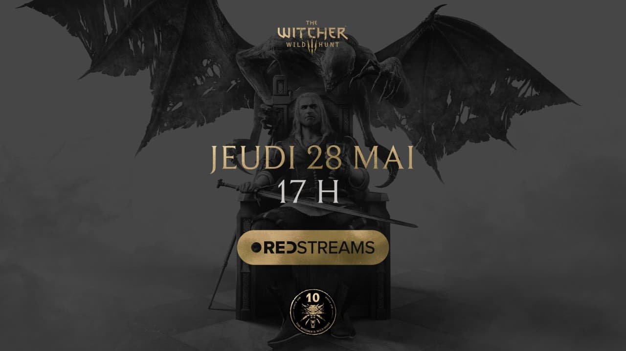 REDstreams — Le stream du 10e anniversaire de The Witcher 3: Blood and Wine arrive !