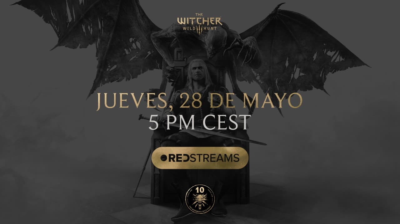 REDstreams — ¡Se acerca el stream del 10.º aniversario de The Witcher 3: Blood and Wine!