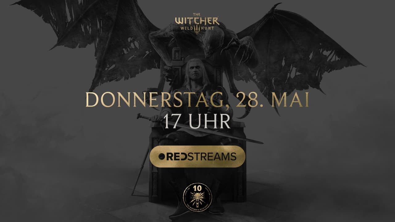 REDstreams — The Witcher 3: Blood and Wine 10-jähriges Jubiläum!
