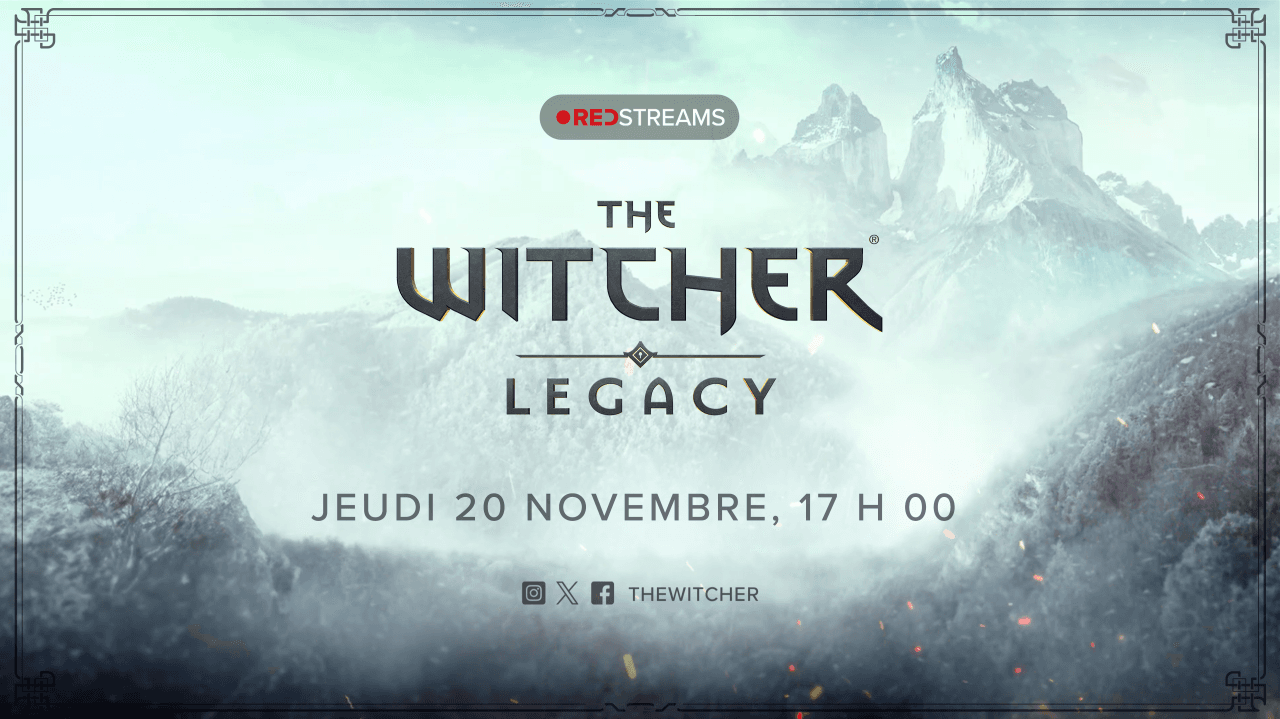 REDstreams - The Witcher: Legacy arrive !