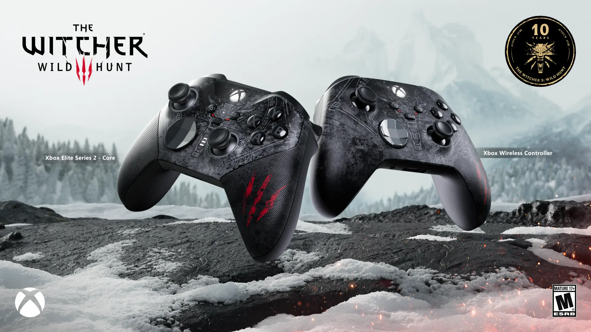 Manettes Xbox The Witcher 3: Wild Hunt Édition spéciale 