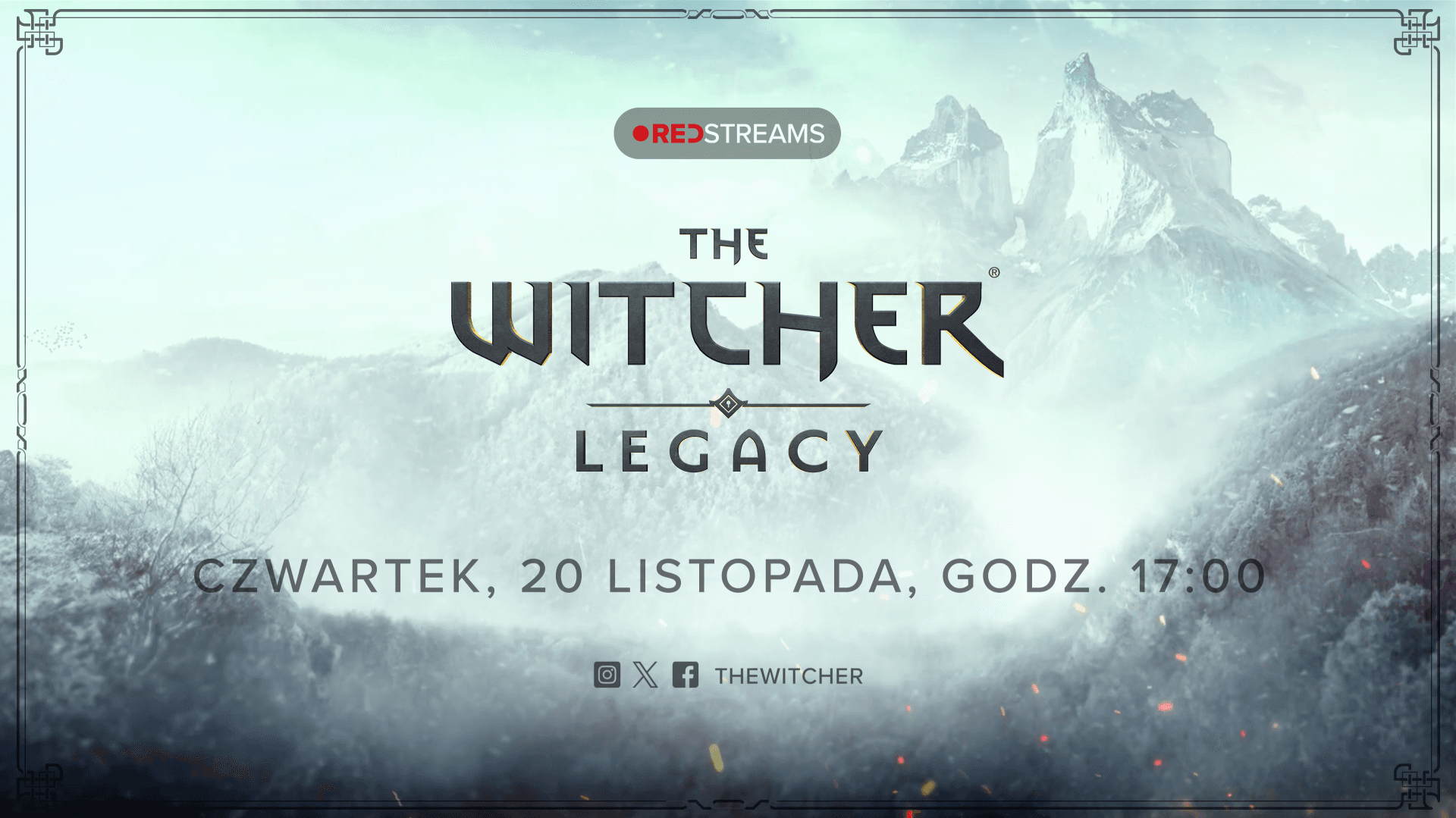 REDstreams - The Witcher: Legacy już niebawem!