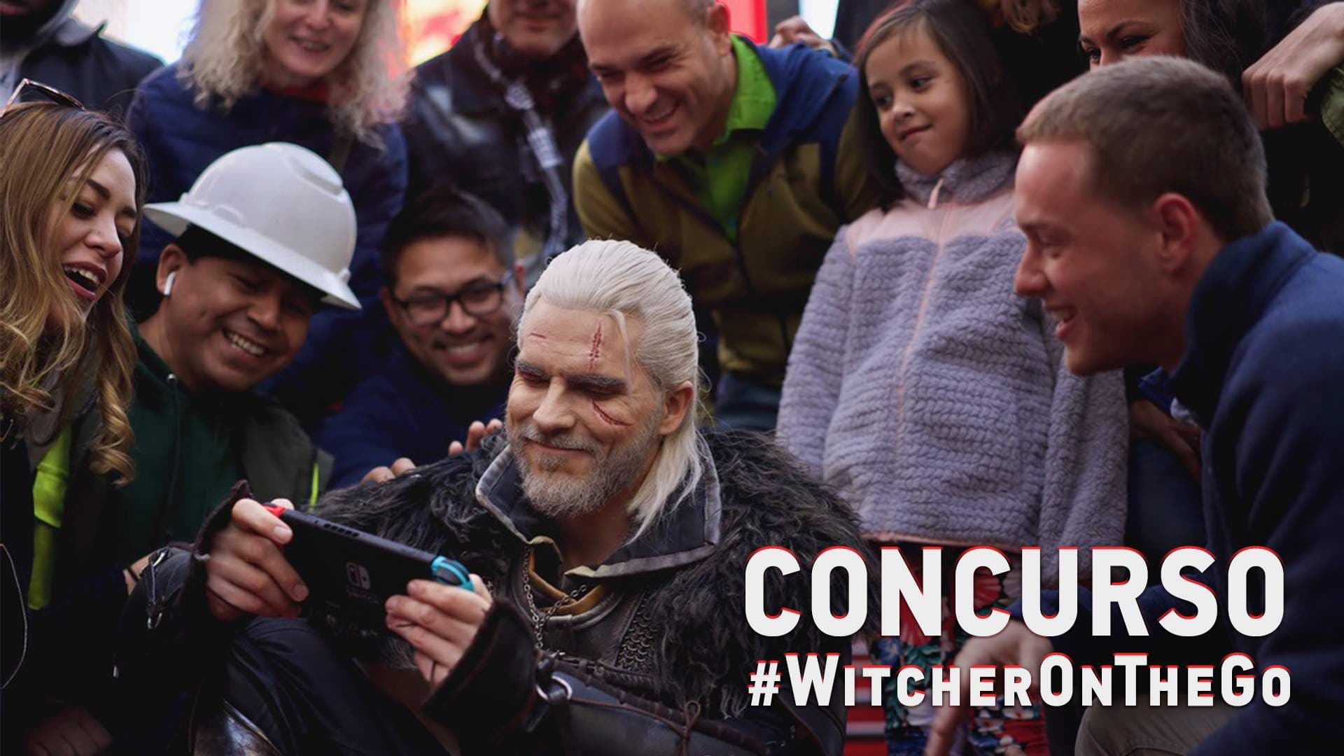 Ganhe um Switch — concurso #WitcherOnTheGo!